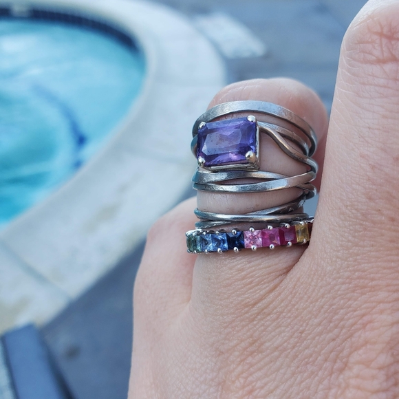 Custom Pamela Bosco Palladium Ring - Picture 8 of 15